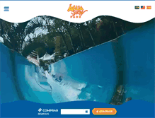 Tablet Screenshot of aguashowpark.com.br